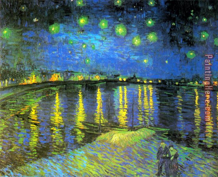 Vincent van Gogh Starry Night Over The Rhone Ii